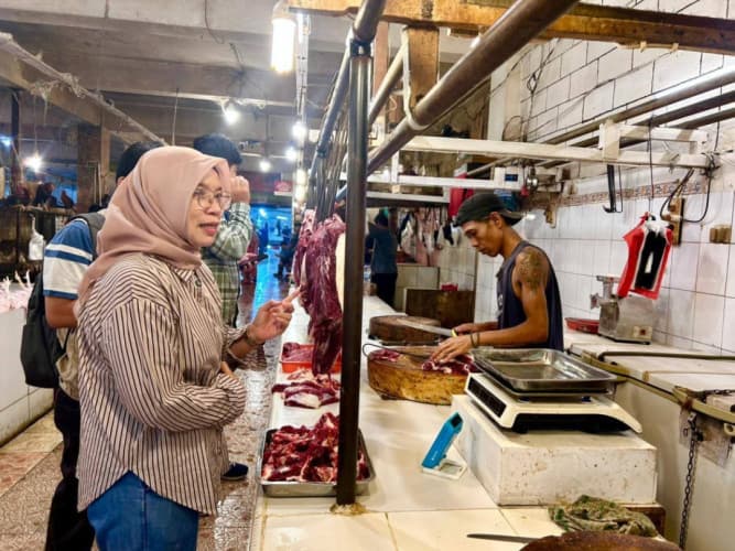 Kementan Pastikan Harga Daging dan Telur Terkendali di Bekasi