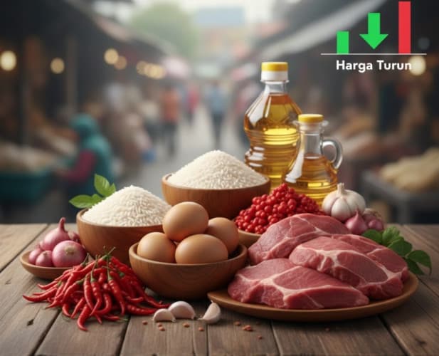 Harga Pangan Nasional Turun di Pekan Pertama Ramadan